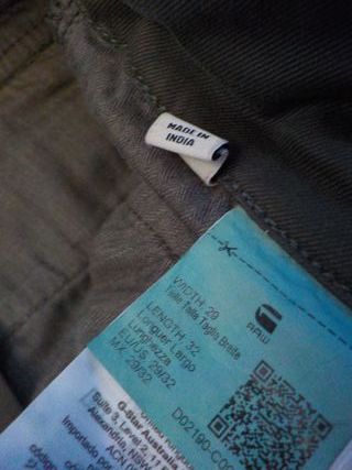 Pantalón G-Star Raw Rovic Zip 3D Tapered