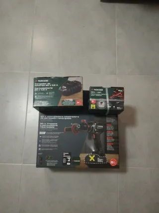 Parkside 20V Taladro Percutor + Batería + Cargador