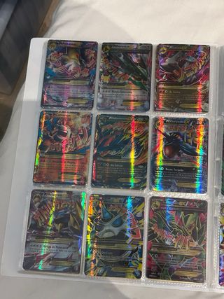 Colección Cartas Pokémon EX y metalicas