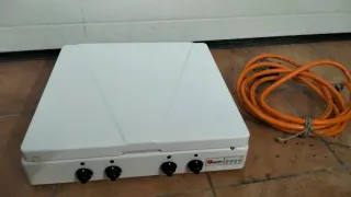 Hornilla de gas blanca