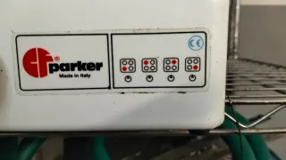 Hornilla de gas blanca