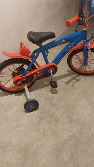 Bicicleta infantil Spiderman