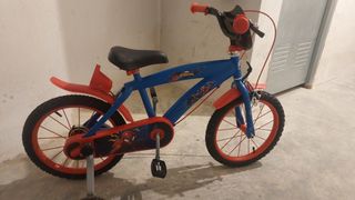 Bicicleta infantil Spiderman