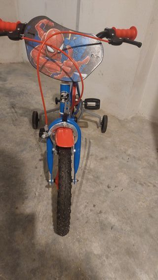 Bicicleta infantil Spiderman