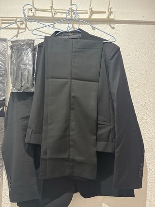 Traje de hombre completo negro