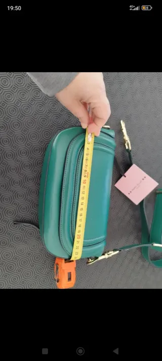 Borsa tracolla ovale in pelle MARC ELLIS