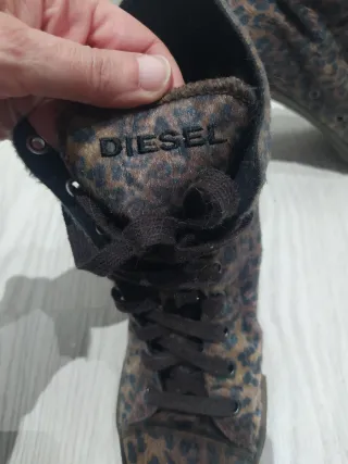 Botines Diesel Animal Print Talla 40