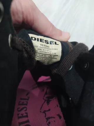 Botines Diesel Animal Print Talla 40