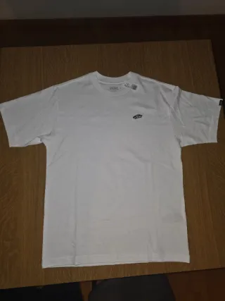 T-shirt Vans Off The Wall bianca