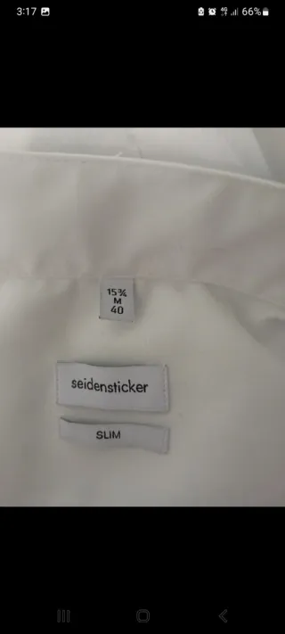 Camisa blanca elegante talla S/M