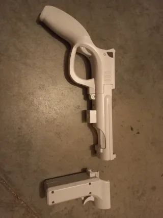 Nintendo Wii Zapper Blanco