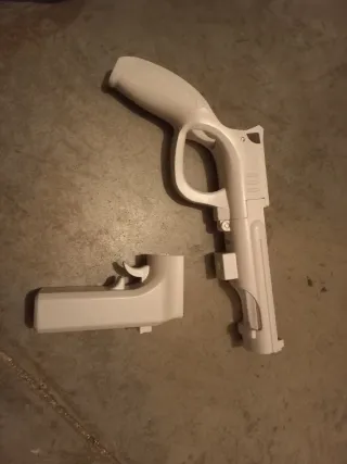 Nintendo Wii Zapper Blanco