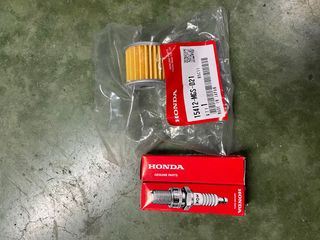 Filtro y bujías Honda X-ADV