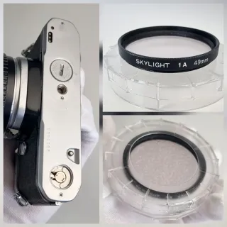 Cámara analógica PENTAX ME Súper objetivo 50mmF2.0