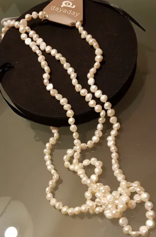 Collar Perlas Cultivadas Extra Largo