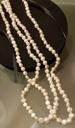 Collar Perlas Cultivadas Extra Largo