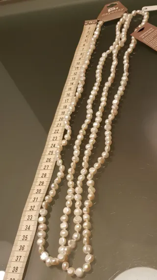 Collar Perlas Cultivadas Extra Largo