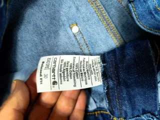 Pantalón Carhartt Cargo Vaquero Azul