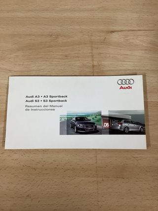 Manual usuario Audi A3 1.8 (2008)