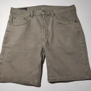 Zara Pantalones Cortos Verde Oliva