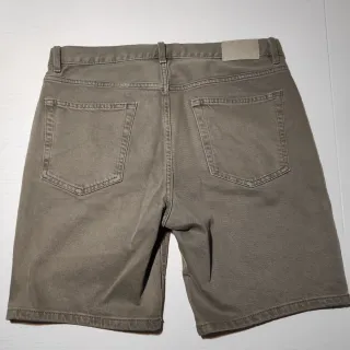 Zara Pantalones Cortos Verde Oliva