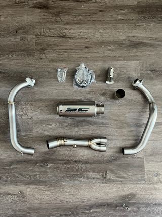 Escape Completo Yamaha MT 07 R7 XSR y Tracer 700