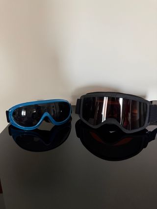 Lote Gafas Nieve Niño 7-8 Años. Camiseta y mallas