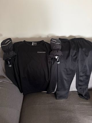 Lote Gafas Nieve Niño 7-8 Años. Camiseta y mallas