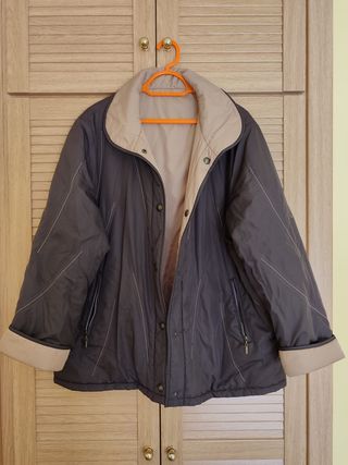 Parka reversible mujer