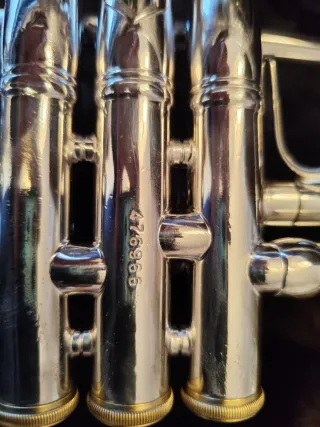 Tromba Bach 37 con incisioni