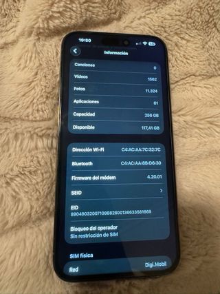 iPhone 14 Pro Max 256GB Dorado