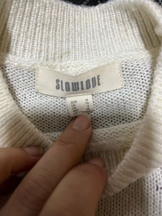 Jersey Slowlove mujer estampado floral