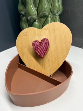 Caixa Coração Bambu
