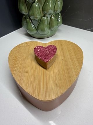 Caixa Coração Bambu