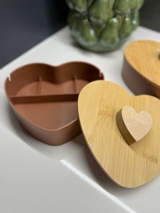 Caixa Coração Bambu