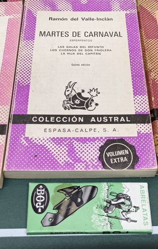 Martes de Carnaval, Ramón Valle Inclán – Austral
