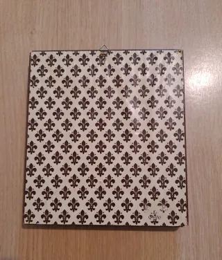 Quadretto con paesaggio dipinto