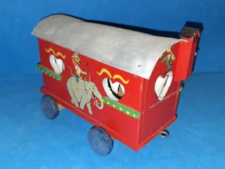 Carromato Circo Denia Juguete Antiguo