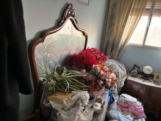 Espejo antiguo madera vintage