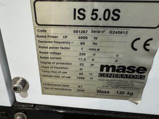 Generador Marino MASE Reacondicionado