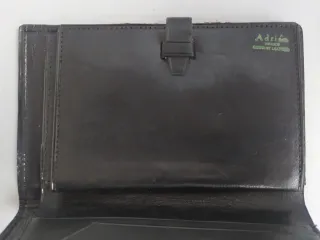 Adrián México - Cartera de Cuero con Diseño Azteca