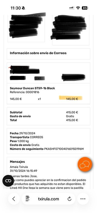 Fender Telecaster 75th Aniversario