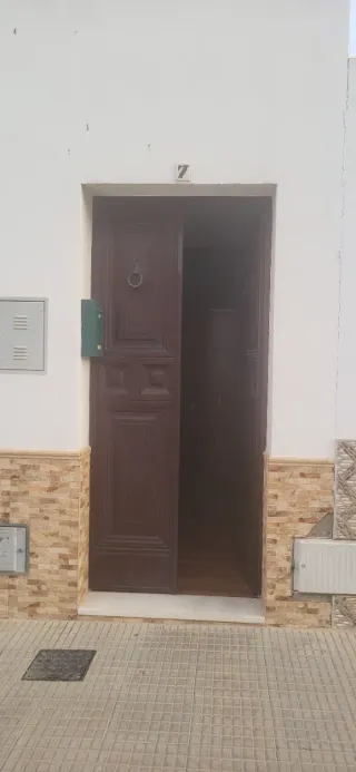 Puerta de calle hierro 240x105