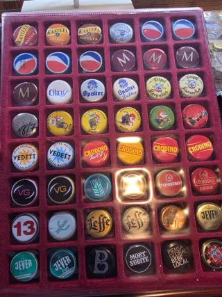 Colección de chapas 1.000 diferentes