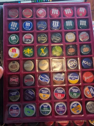 Colección de chapas 1.000 diferentes