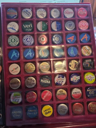 Colección de chapas 1.000 diferentes