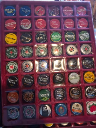 Colección de chapas 1.000 diferentes