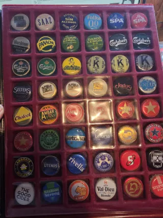 Colección de chapas 1.000 diferentes