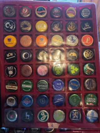 Colección de chapas 1.000 diferentes