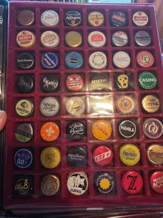 Colección de chapas 1.000 diferentes